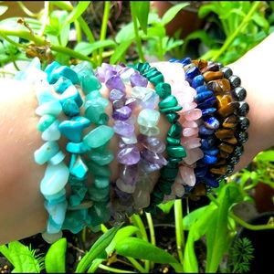 Handmade Crystal Bracelets, Multicolors